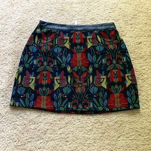 Size S Sans Souci Multi-Color Printed Skirt